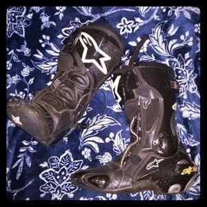 Motorcycle boots (SMX alpinestars )